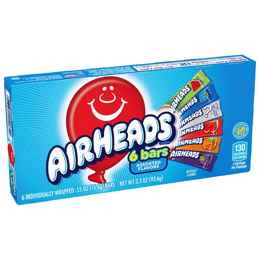 Airheads Candy Theatre Boxes - 12 Count