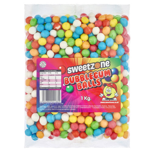 Wholesale Sweetzone Bubblegum Balls - 1kg - 1kg | Bulk Wholesale