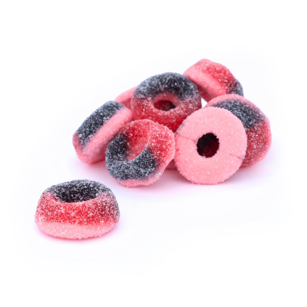 Park Lane Sour Blackcurrant Rings - 2kg