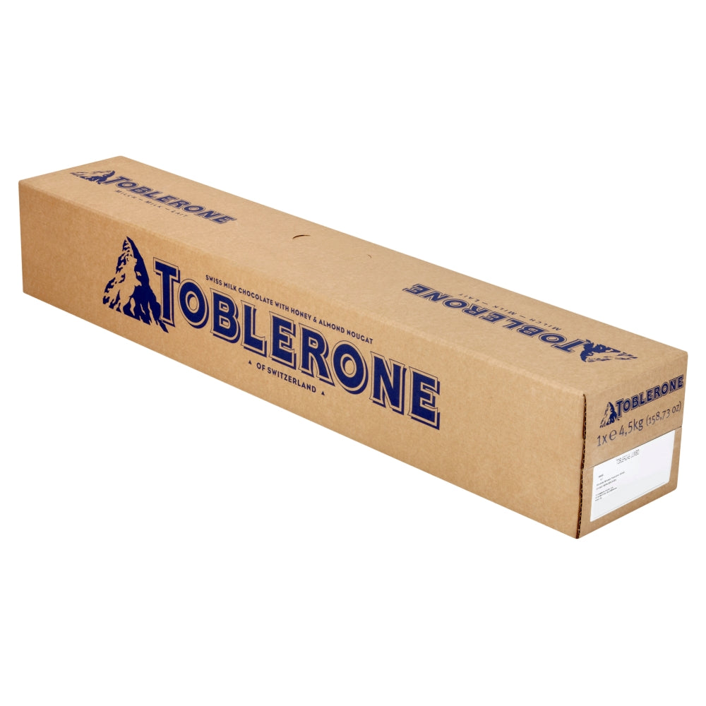 Toblerone GIANT Milk Chocolate Extra Large Gift Bar 4.5kg