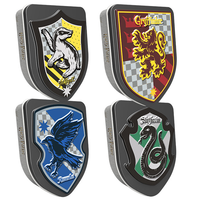 Harry Potter Jelly Belly Crest Tins - 12 Count