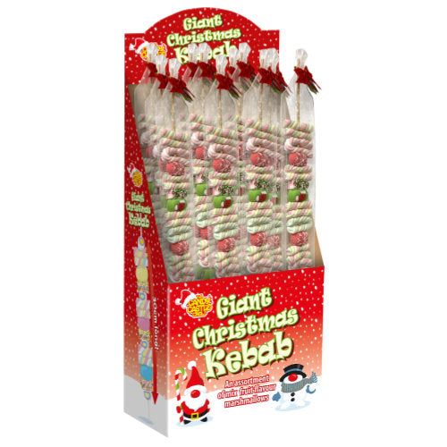 Rose Christmas Mallow Kebabs 100g - 12 Count