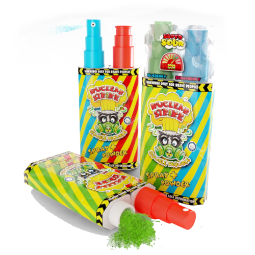 Hannahs Double Trouble Candy Spray/Fizz - 24 Count