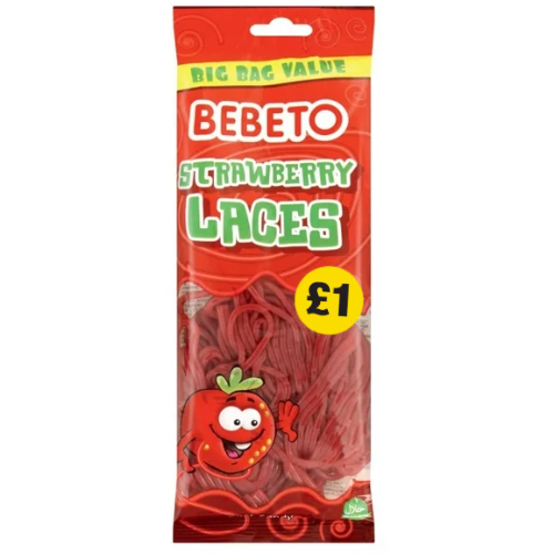 Wholesale Dexters Strawberry Laces £1 PMP 160g - 12 Count | Bulk