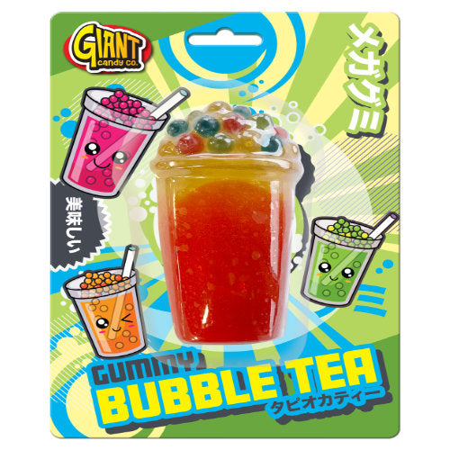 Mega Gummy 120g Bubble Tea Blister Pack - 12 Count