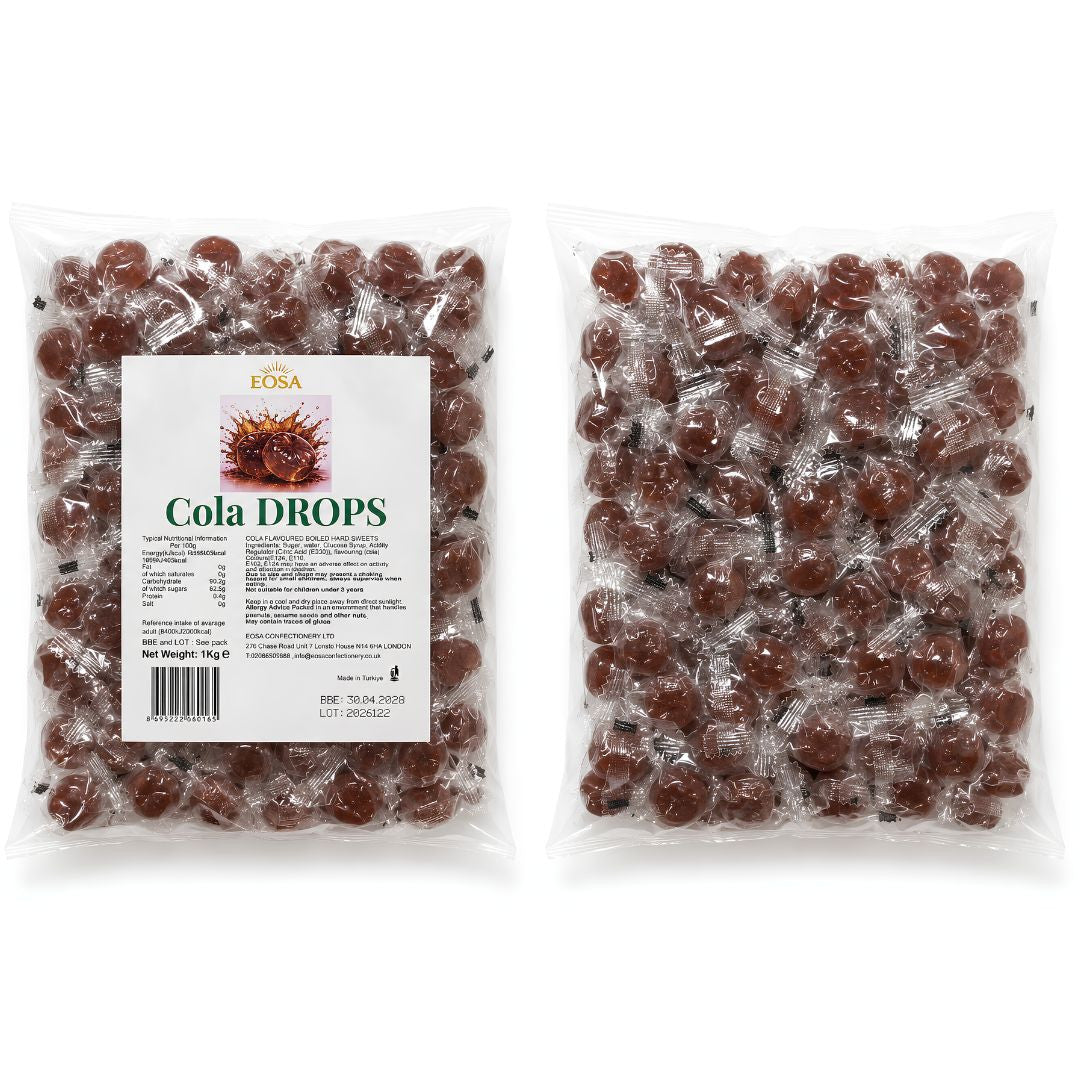 Eosa Cola Drops Hard Boiled Candy - 1kg