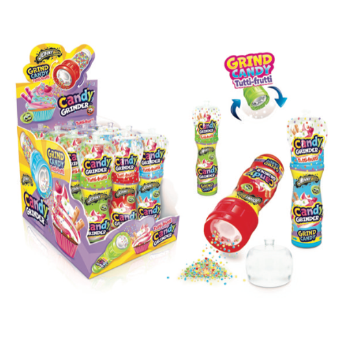 Johnny Bee Candy Grinder - 12 Count