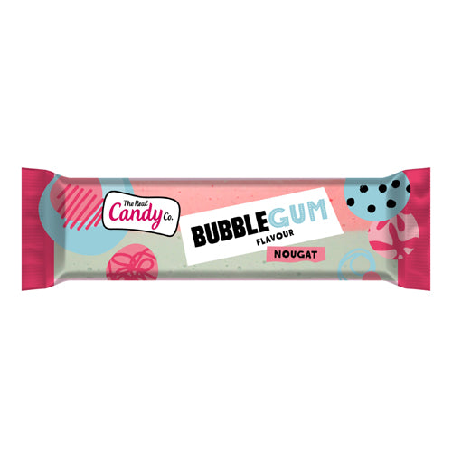 Real Candy Co Bubblegum Nougat - 12 Count