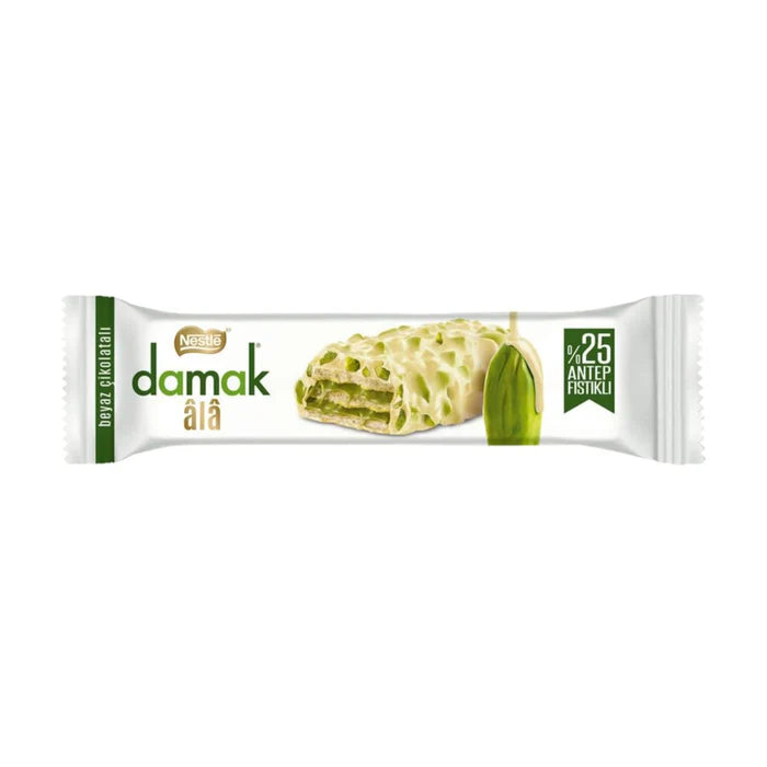 Nestle Damak Ala White Chocolate Wafer Bar 30g £1 PMP - 12 Count *BBD END 06/26*