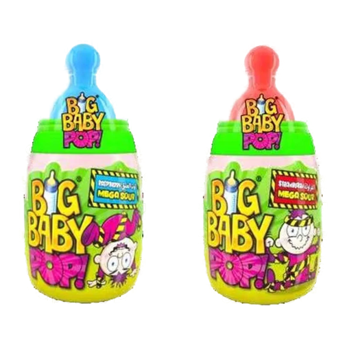 Topps Big Baby Pops Sours - 12 Count