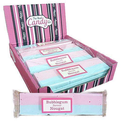 Real Candy Co Bubblegum Nougat - 12 Count