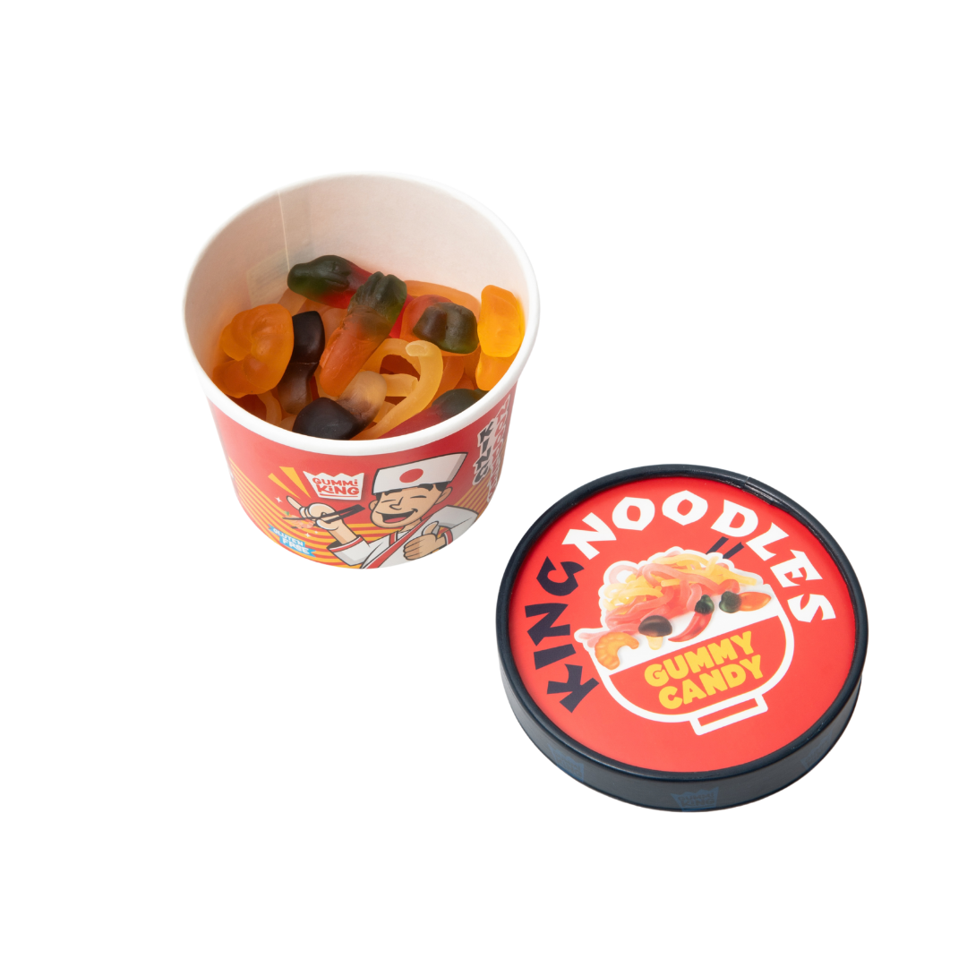 Gummi King Gummy Noodles Box 100g - 12 Count