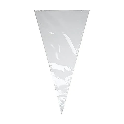 Clear Cone Bags - 180mm x 370mm - 250 Count