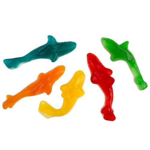 Dulce Plus Assorted Jelly Sharks - 2kg