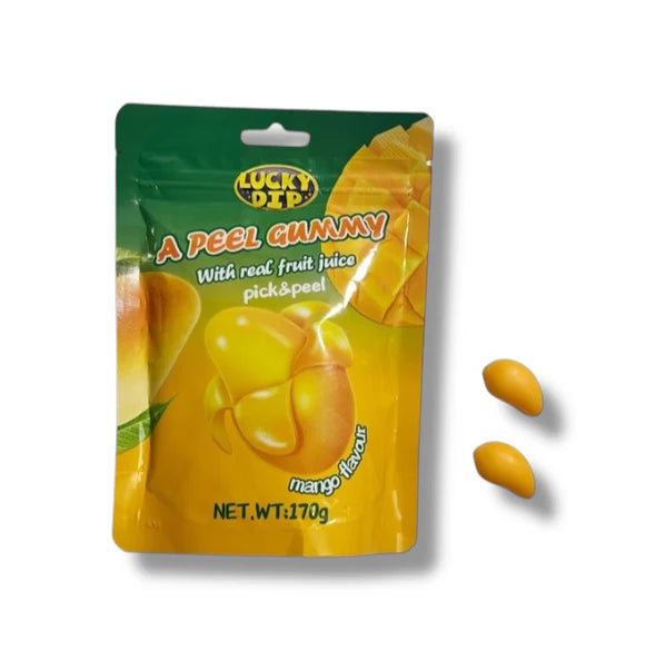 Pick & Peel Mango Fruit Gummies 170g - 10 Count