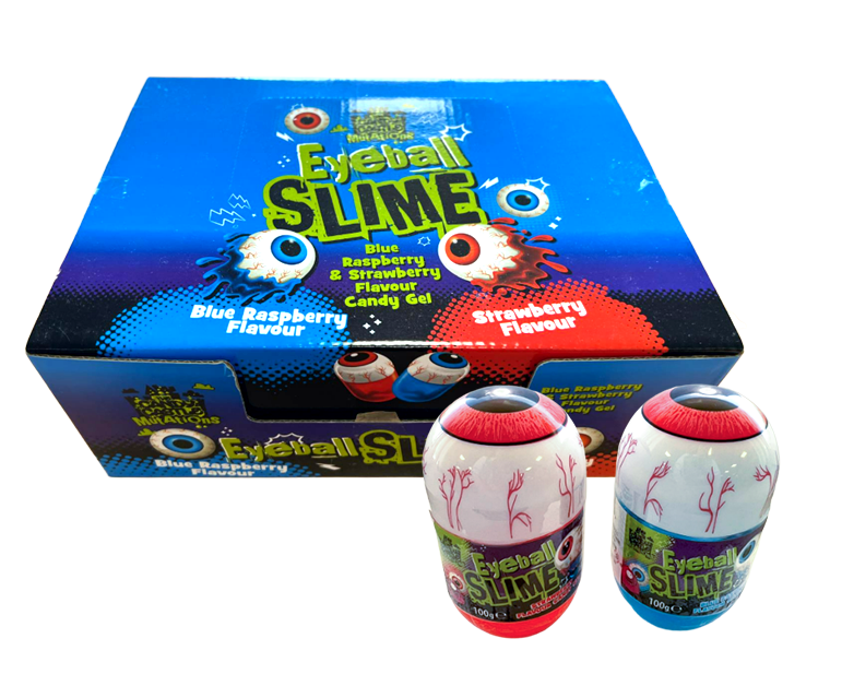 Rose Halloween Eyeball Slime 100g - 12 Count
