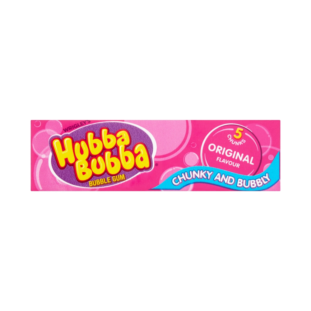 Hubba Bubba Original Bubble Gum 5 Chunky Chews - 20 Count