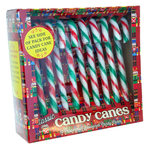 Rose Nutcracker Classic Candy Canes 10 Pack - 100g