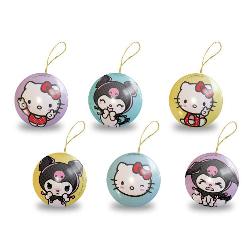 Christmas Hello Kitty Candy Baubles 5g - 12 Count