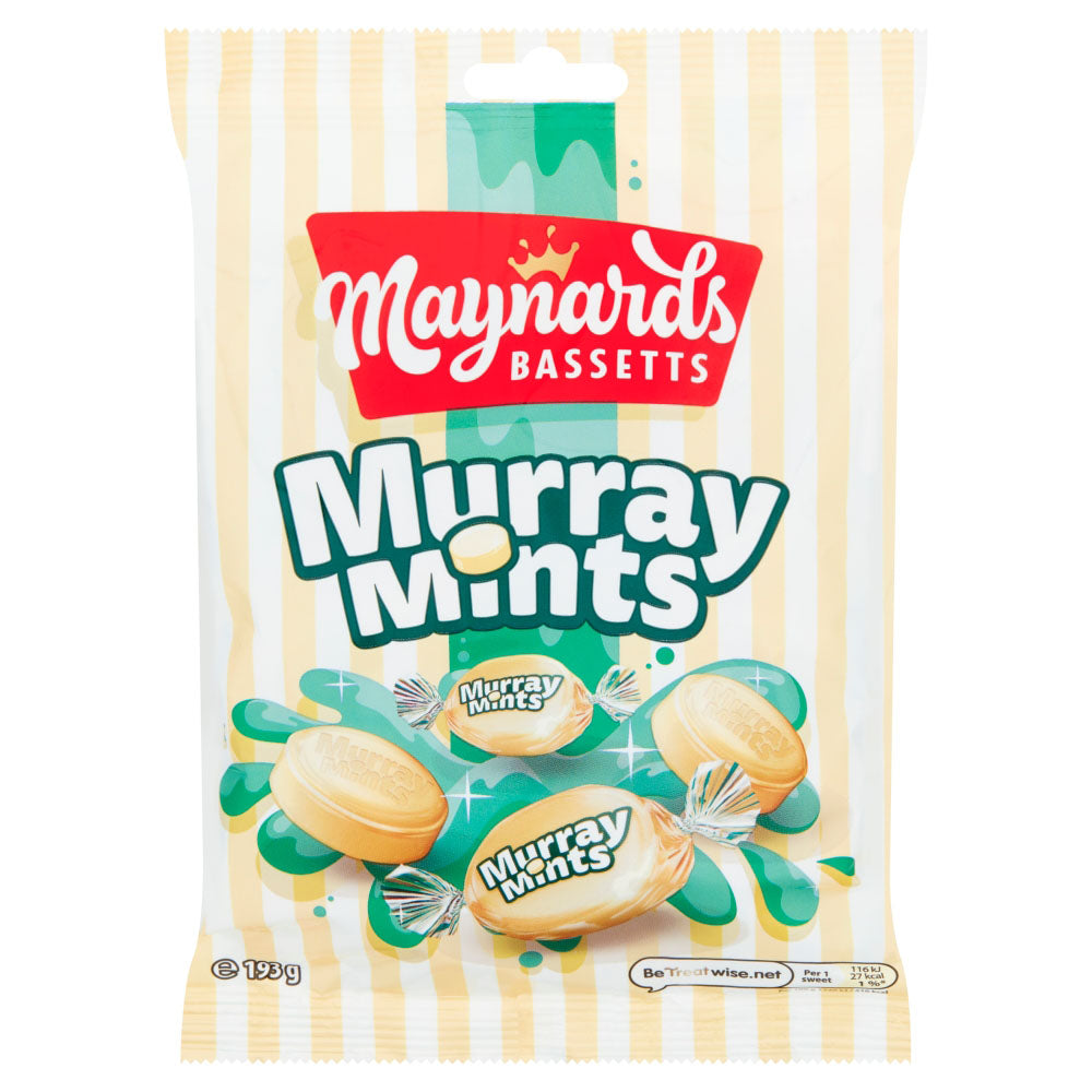 Maynards Bassetts Murray Mints 162g - 12 Count