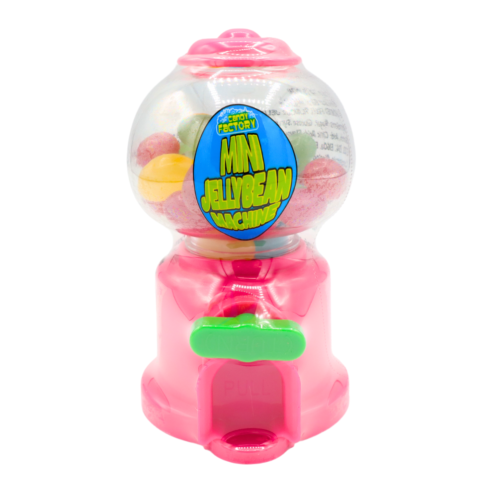 Zed Candy Mini Jelly Bean 50g Machine - 12 Count