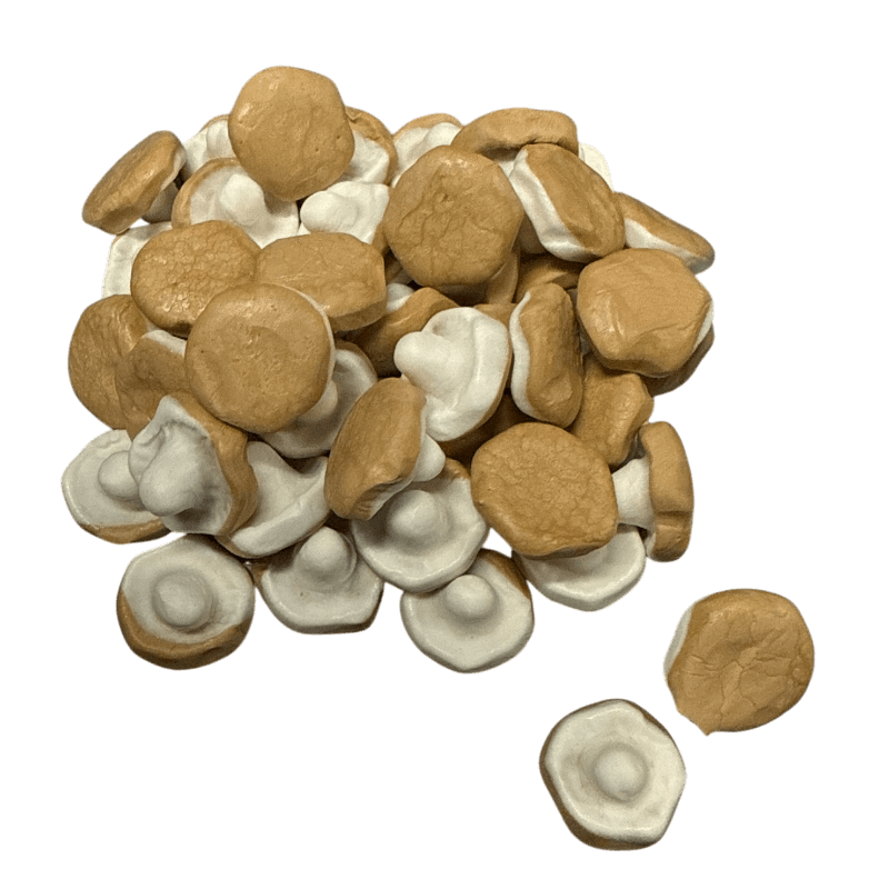 Dals Swedish Caramel Foam Mushrooms - 1.8kg