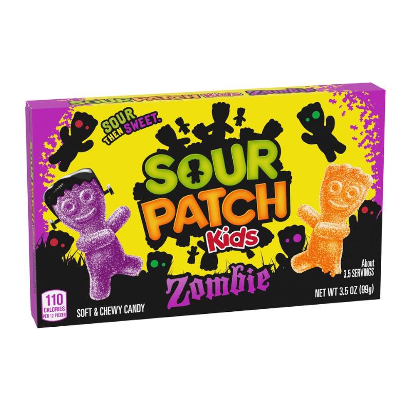 Sour Patch Candy Kids Zombie Halloween - 12 Count