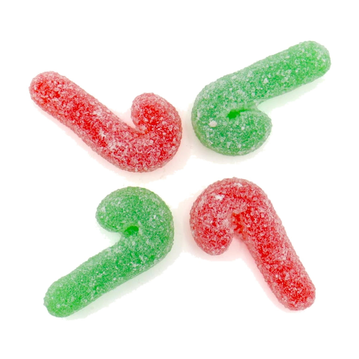 Kingsway Mega Value Vegan Sugared Candy Canes - 2.5kg