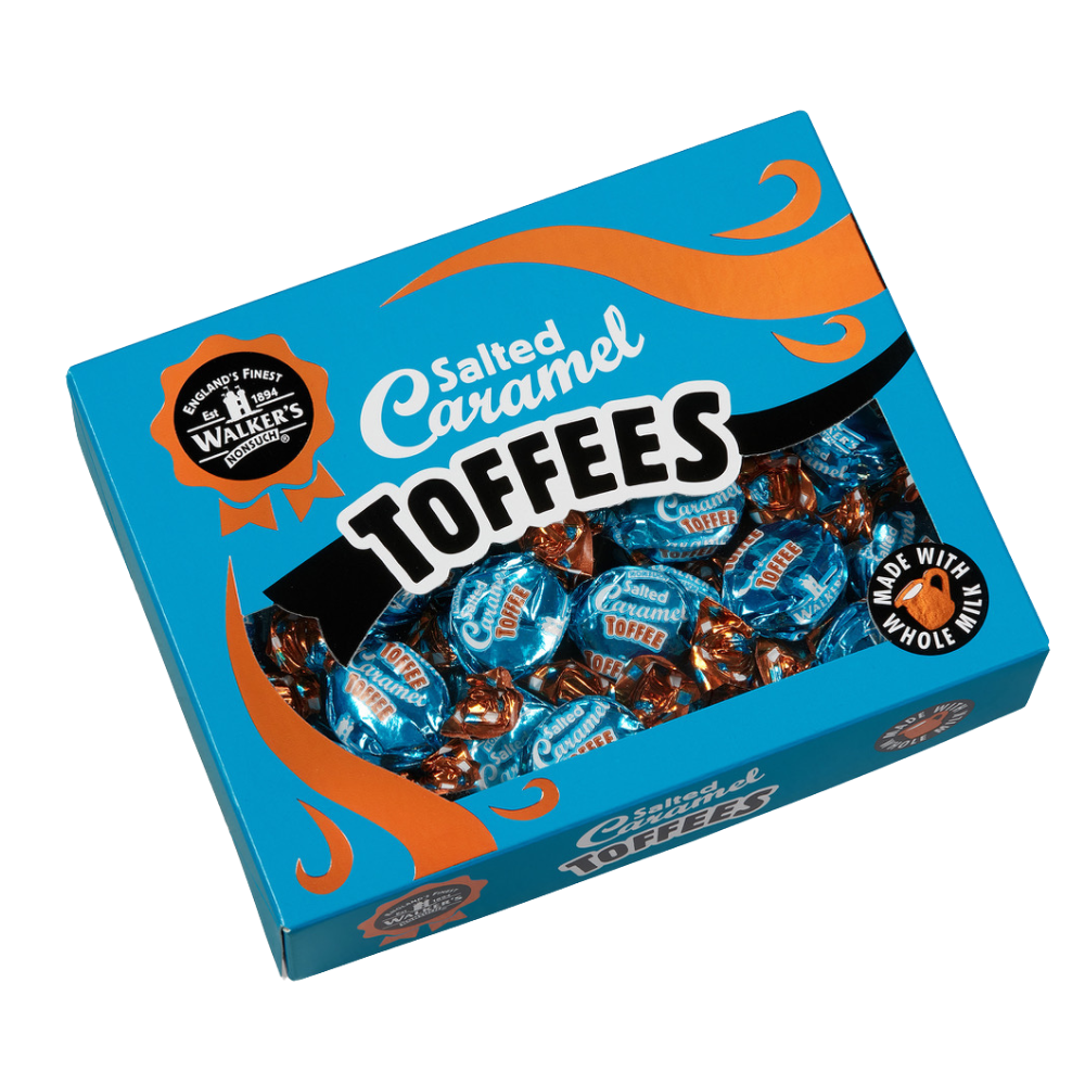 Walkers Salted Caramel Toffees Gift Box 350g