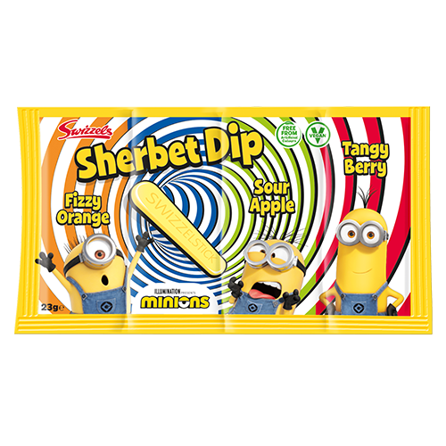 Swizzels Minions Sherbet Dip - 36 Count *BBD END JUNE 25*