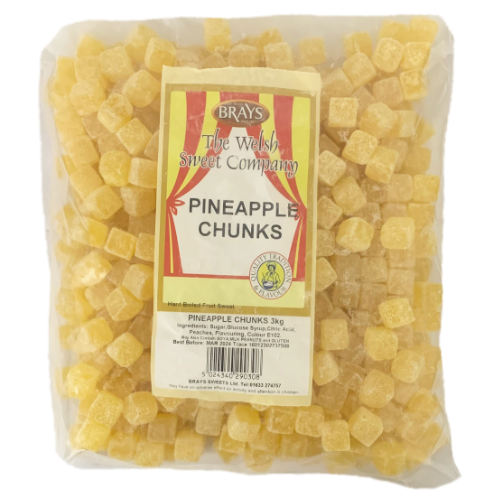 Wholesale Brays Pineapple Chunks Un-Wrapped - 2.75kg | Bulk Wholesale ...