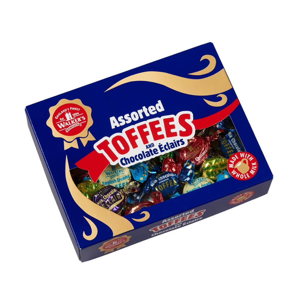 Walkers Assorted Toffees & Eclairs Gift Box 350g
