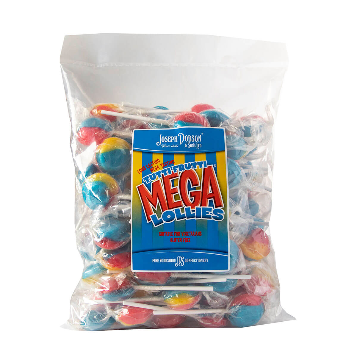 Joseph Dobson Tutti Frutti Mega Lollies - 1.875kg