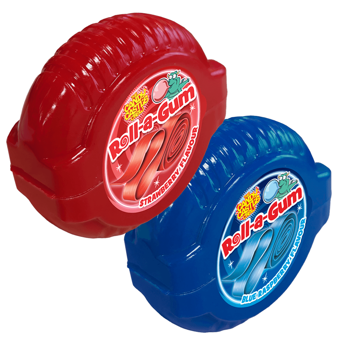 Rose Mega Bubblegum Roll A Gum 40g - 24 Count