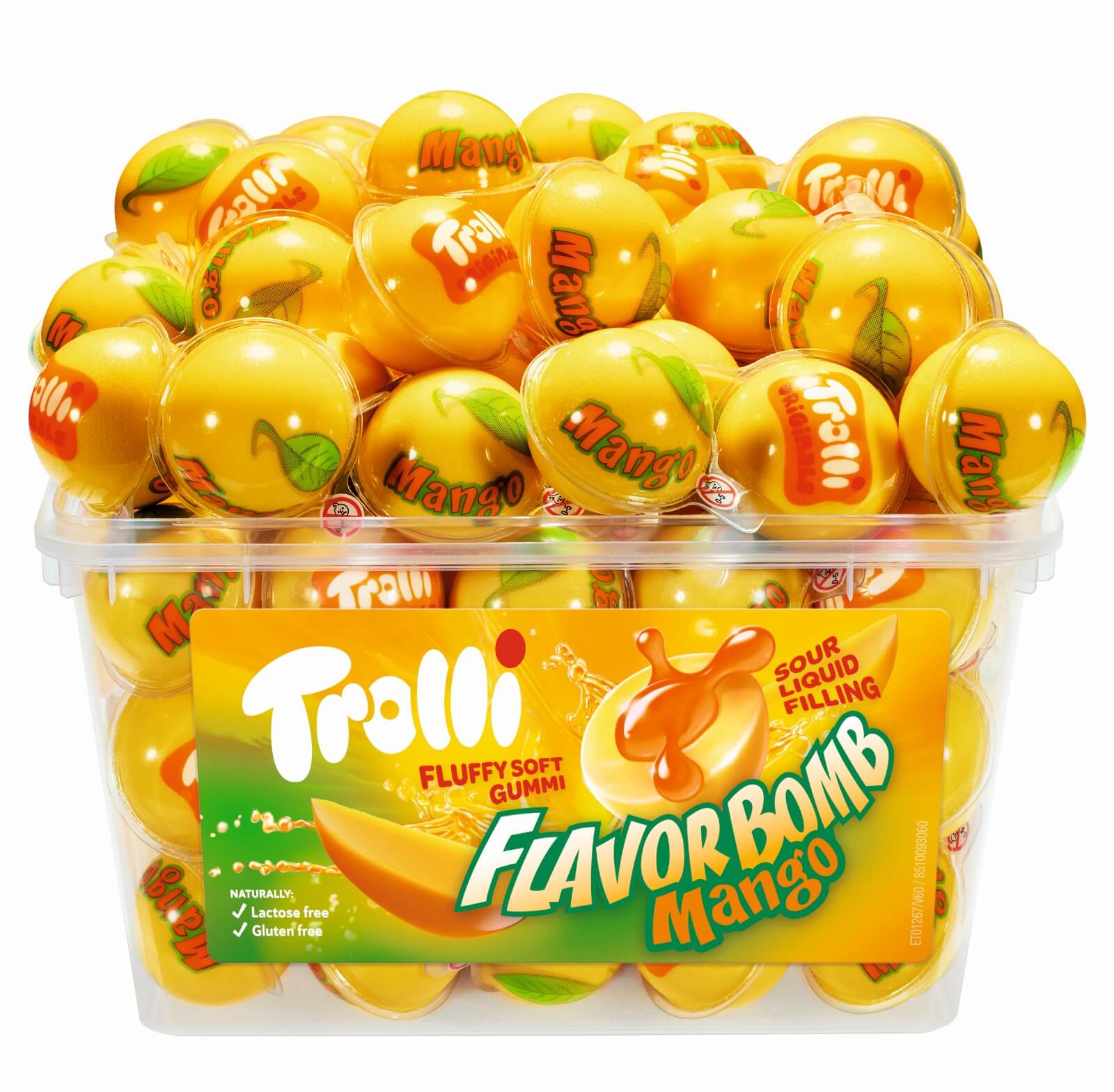 Trolli Mango Flavorbomb 3D Candy - 60 Count