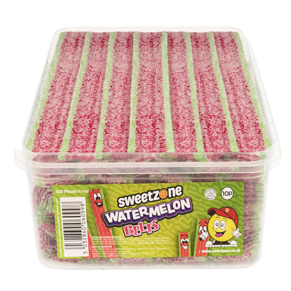 Sweetzone Watermelon Belts - 100 Count