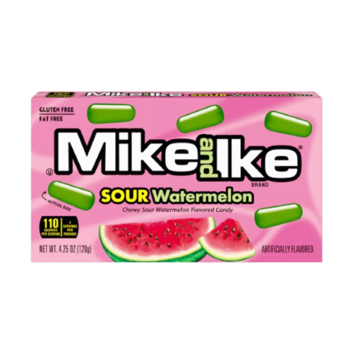 Mike & Ike Sour Watermelon - 12 Count