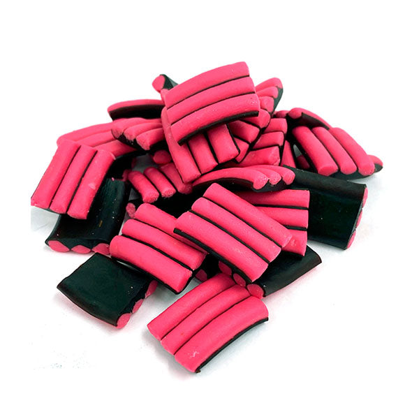 Finnish Liquorice & Strawberry Stripe - 2kg