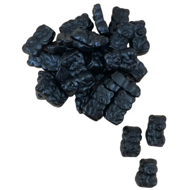 De Bron Sugar Free Liquorice Bears - 1kg