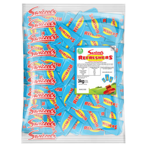 Swizzels Matlow Refreshers Chews - 3kg