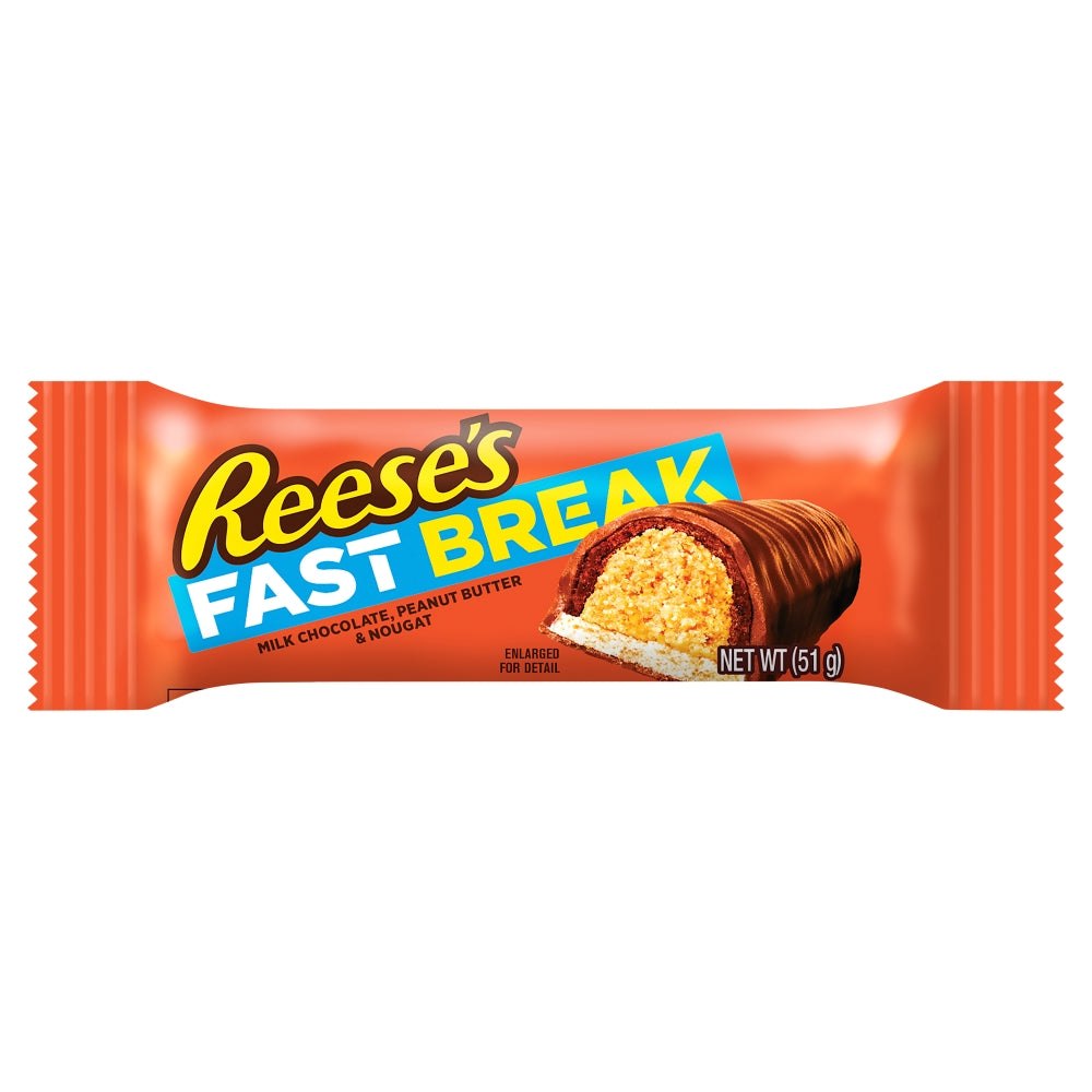 Reeses Peanut Butter Fast Break 51g - 18 Count