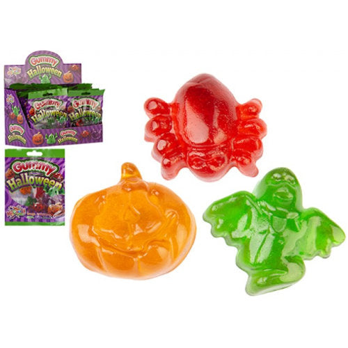PMS Candy 3D Gummy Halloween Mix 60g Bags - 24 Count