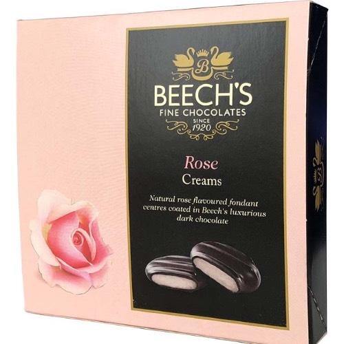 Beech's Dark Chocolate Rose Creams - 12 Count