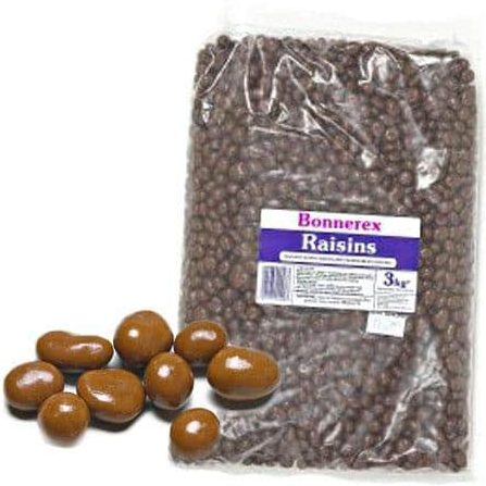 Bonnerex Chocolate Flavour Raisins - 3kg
