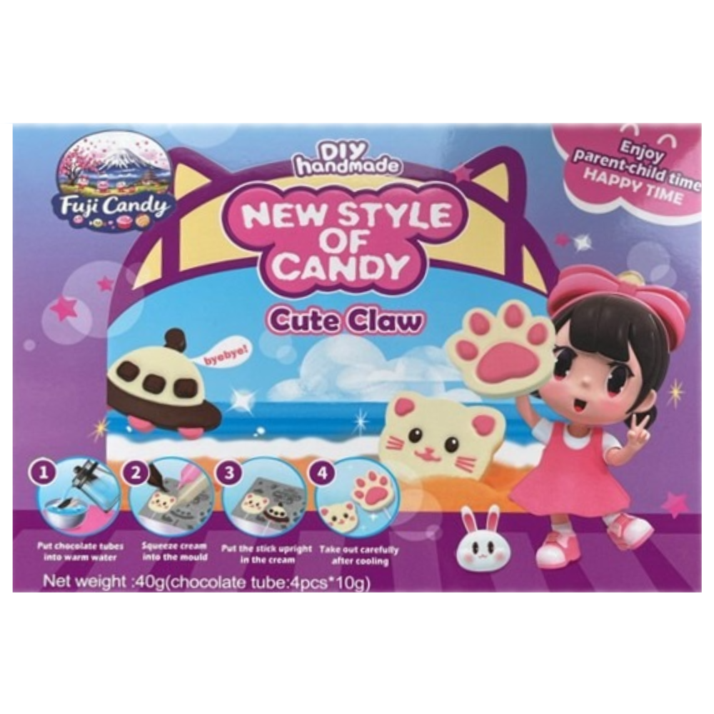Fuji Candy DIY Handmade Cute Claw Kit Box 40g - 12 Count