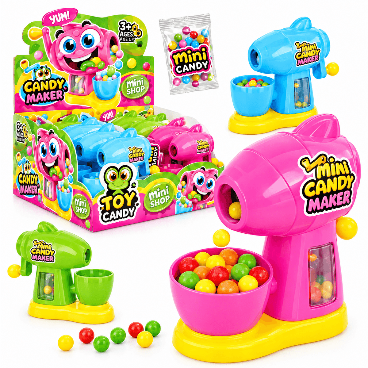Johnny Bee Candy Maker - 8 Count