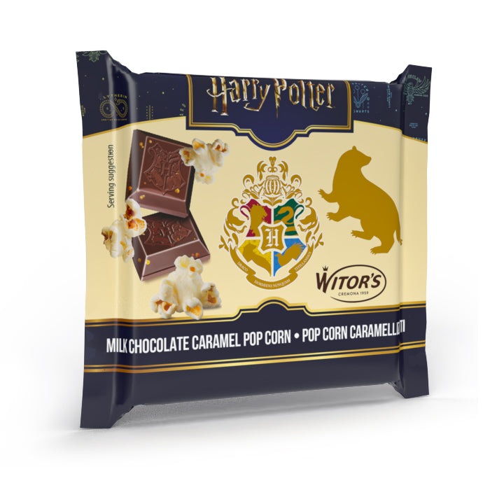 Harry Potter Milk Choc Caramel Popcorn Bar 40g - 24 Count *BBD 12/26*