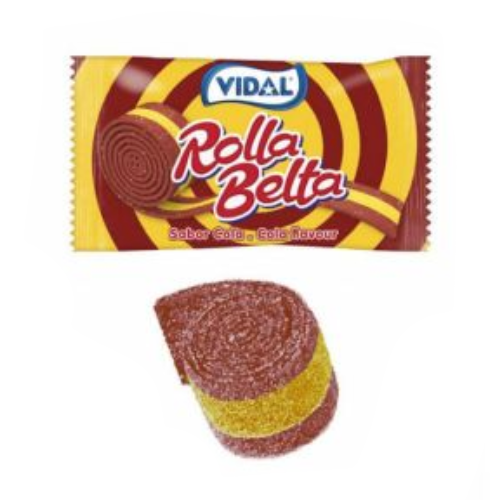 Vidal Cola Rolla Belts - 24 Count
