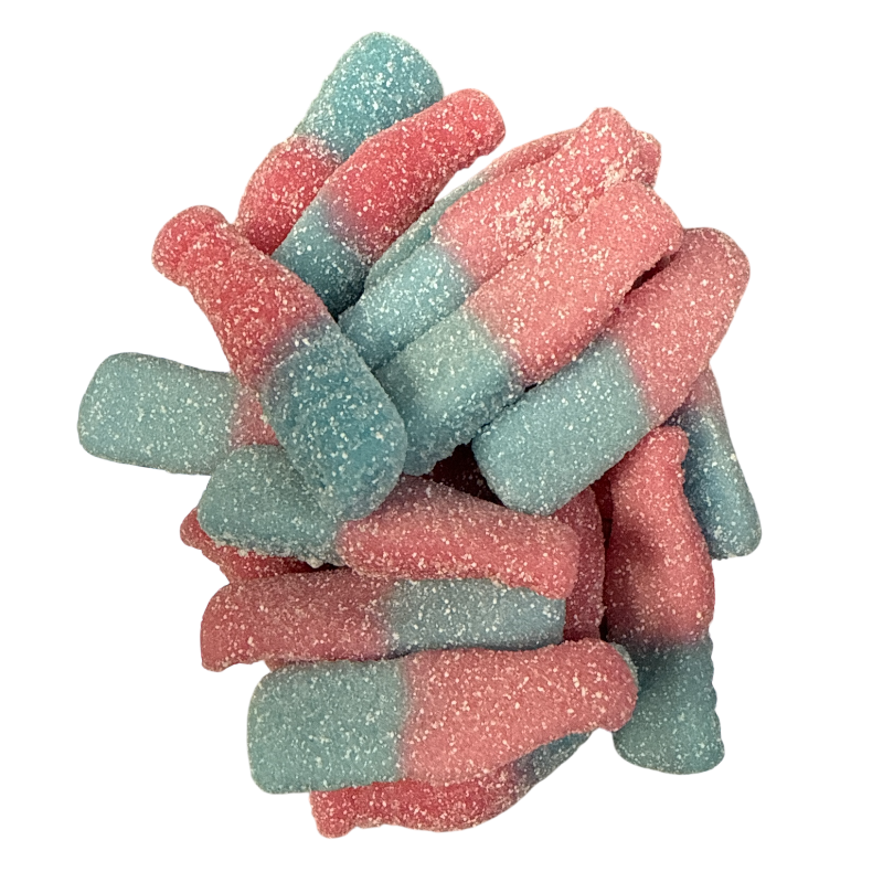 Lutti Bubblizz Fizzy Bubblegum Bottles - 2kg