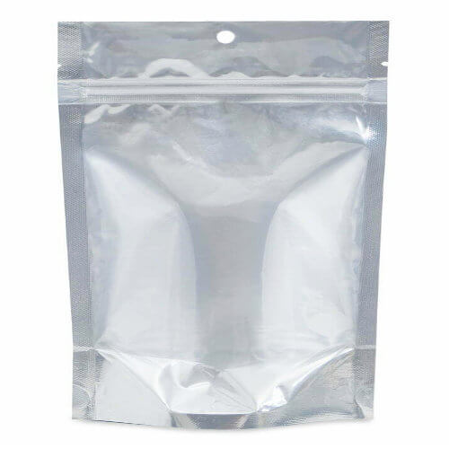 Clear Front Foil Back Empty Pouch W180mm x H290mm - 50 Count